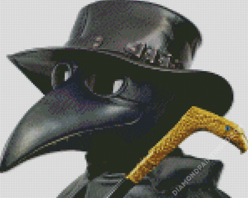 Aesthetic Plague Doctor Diamond Paintings