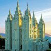 Aesthetic Salt Lake Utah Temple Diamond Paintings