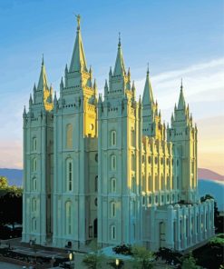 Aesthetic Salt Lake Utah Temple Diamond Paintings