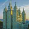 Aesthetic Salt Lake Utah Temple Diamond Paintings