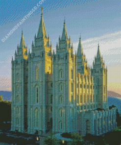 Aesthetic Salt Lake Utah Temple Diamond Paintings