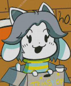 Aesthetic Temmie Diamond Paintings