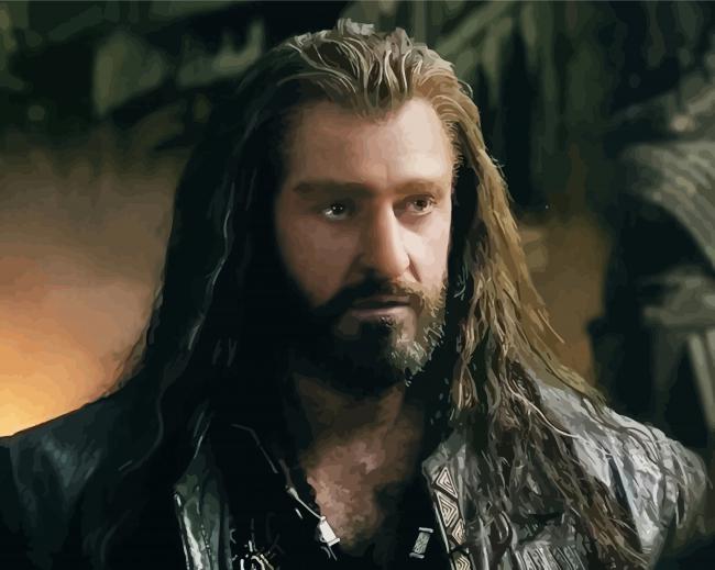 Aesthetic Thorin Oakenshield Diamond Paintings