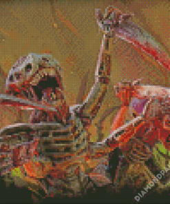 Aesthetic Tyranid Diamond Paintings