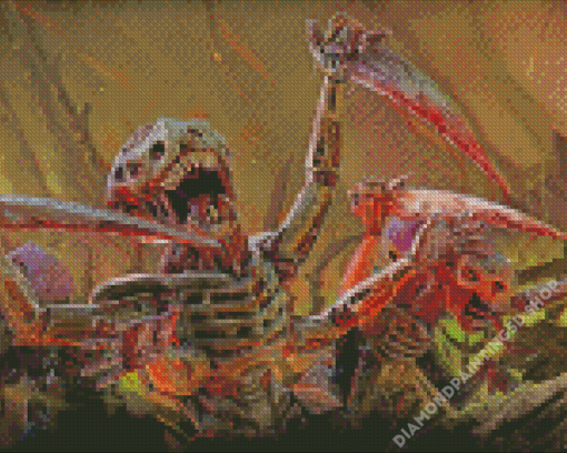 Aesthetic Tyranid Diamond Paintings