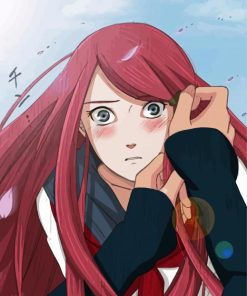 Aesthetic Uzumaki Kushina Diamond Paintings