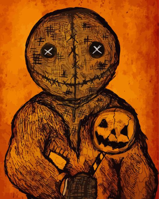 Aesthetic Trick R Treat Diamond Paintings