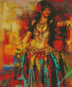 Belly Dancer Diamond Paintings