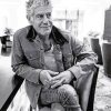 Black And White Anthony Bourdain Diamond Paintings