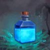 Blue Mysterious Potion Diamond Paintings