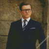 Classy Taron Egerton Diamond Paintings