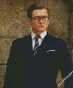 Classy Taron Egerton Diamond Paintings