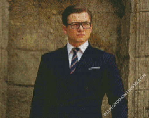 Classy Taron Egerton Diamond Paintings