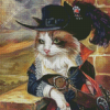 Classy Puss in Boots Diamond Paintings