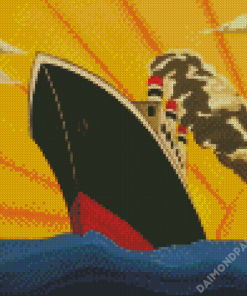 Cool Cruise Liner Diamond Paintings