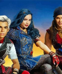 Cool Disney Descendants Diamond Paintings