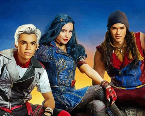 Cool Disney Descendants Diamond Paintings