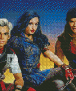 Cool Disney Descendants Diamond Paintings