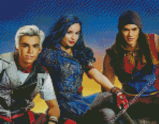 Cool Disney Descendants Diamond Paintings