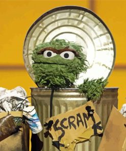 Cool Oscar The Grouch Diamond Paintings