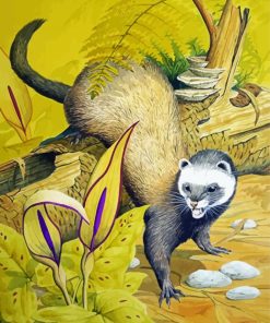 Cool Polecat Diamond Paintings