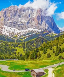 Dolomites Landscape Diamond Paintings