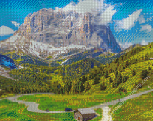 Dolomites Landscape Diamond Paintings