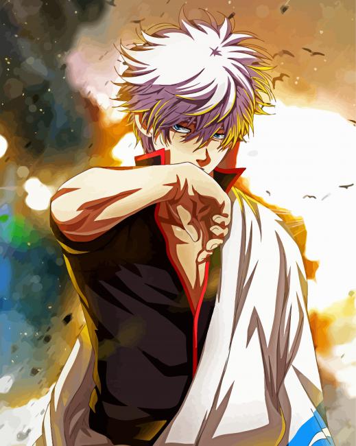 Gintoki Sakata Gintama Diamond Paintings