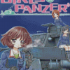 Girls Und Panzer Anime Poster Diamond Paintings