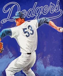 La Dodgers Player Diamond Paintings