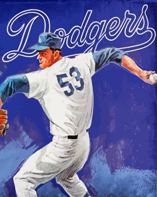 La Dodgers Player Diamond Paintings