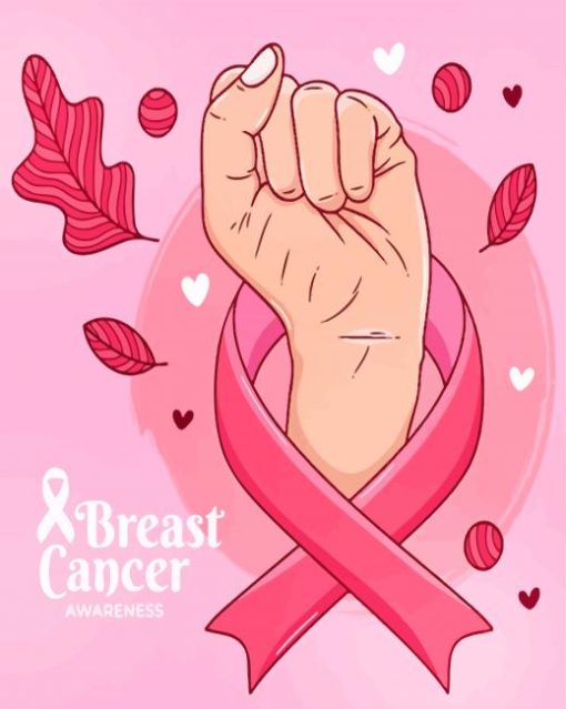 Lets Fight Breast Cancer Diamond Paintings