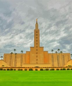 Los Angeles Temple California Diamond Paintings