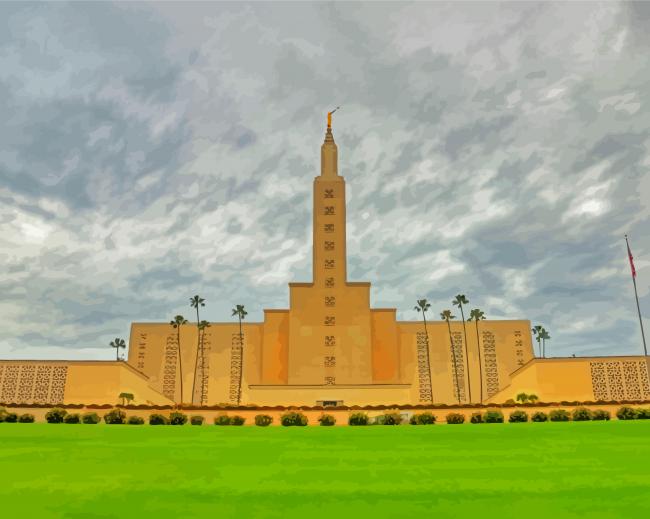 Los Angeles Temple California Diamond Paintings