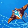 Mantaray Fish Diamond Paintings