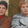 Merlin And Arthur Movie Characters Diamond Paintings