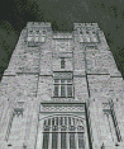 Monochrome Virginia Tech Diamond Paintings