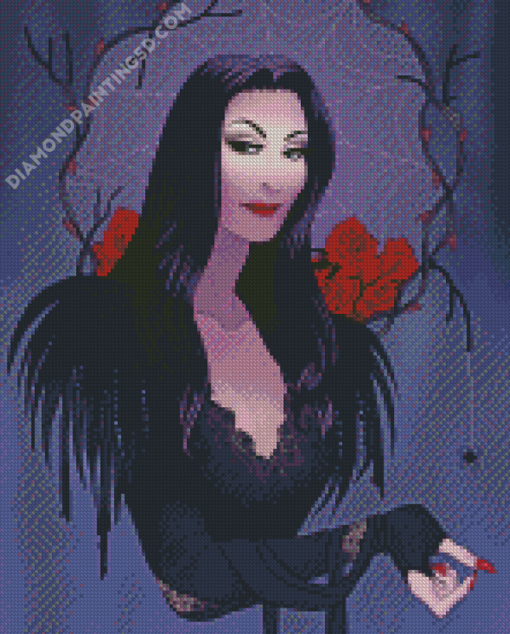 Morticia Art Diamond Paintings