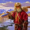 Mountain Men Art Illustration Diamond Paintings