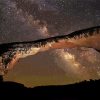 Natural Bridges National Monument At Night Diamond Paintings