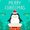 Penguin Christmas Diamond Paintings