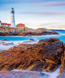 Portland Lighthouse Diamond Paintings