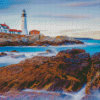 Portland Lighthouse Diamond Paintings