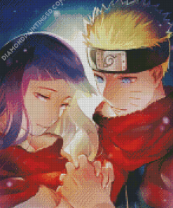 Romantic Naruto X Hinata Diamond Paintings