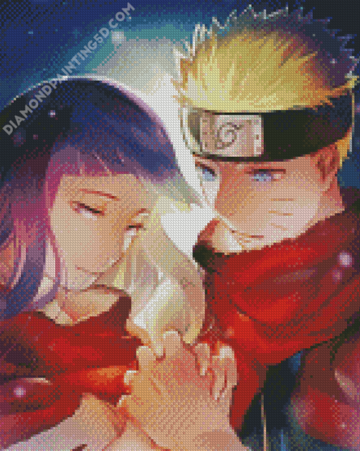 Romantic Naruto X Hinata Diamond Paintings