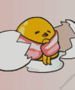 Sick Gudetama Diamond Paintings