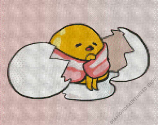 Sick Gudetama Diamond Paintings