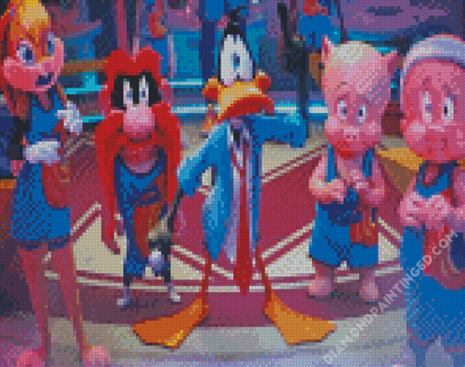 Space Jam Animation Diamond Paintings