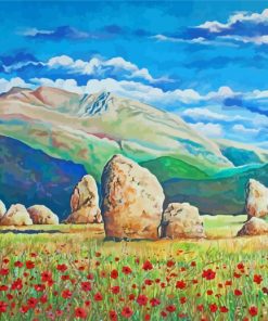 Stone Circle Art Diamond Paintings