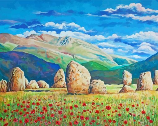 Stone Circle Art Diamond Paintings